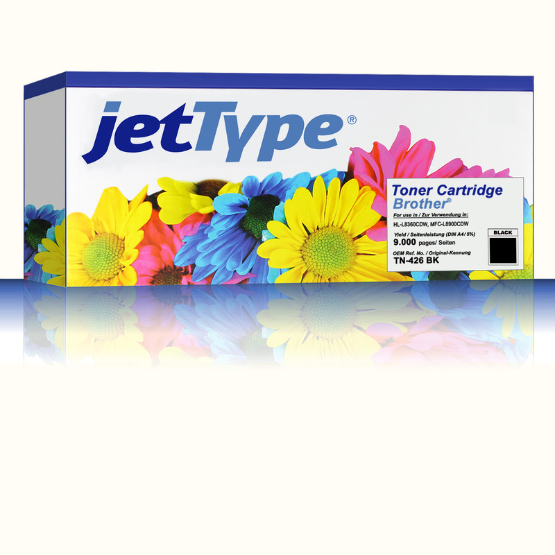 jetType Toner kompatibel zu Brother TN-426M Magenta 6.500 Seiten