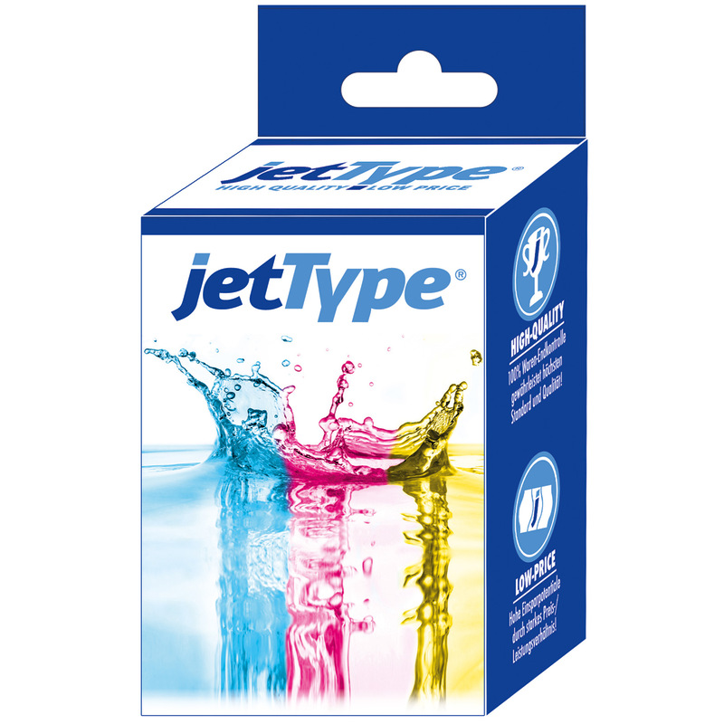 jetType Tinte kompatibel zu Canon 2106C001 CLI-581BK Schwarz 12 ml 1 Stück
