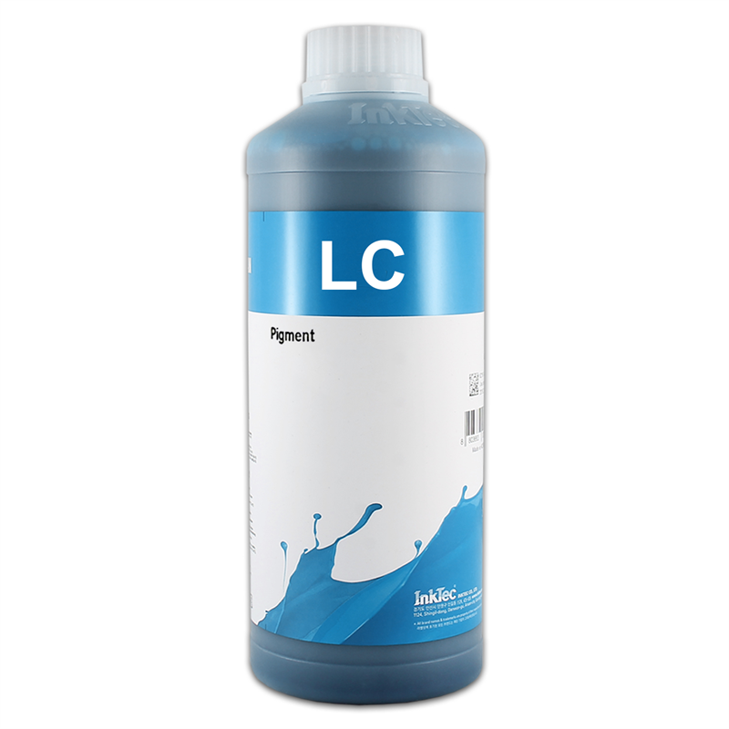 InkTec PowerChrome K3 EKI - Hell Cyan 1 Liter Flasche - Wasserbasierende Tinte