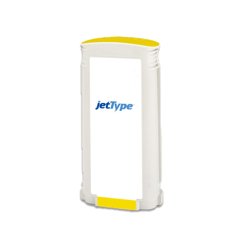 jetType Tinte kompatibel zu HP C9373A 72 gelb 130 ml 1 Stück