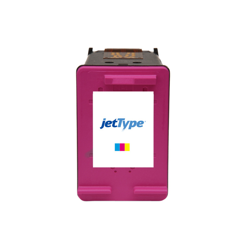 jetType Tinte kompatibel zu HP CC656A 901 color 370 Seiten 18 ml